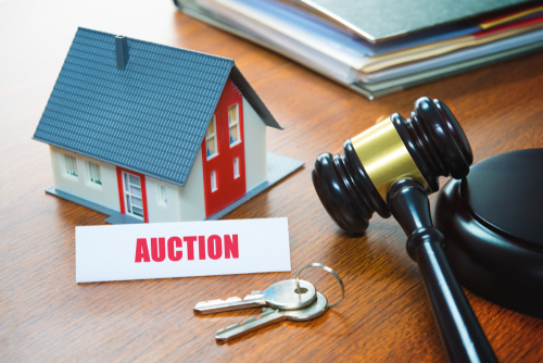 Ex-council properties and sites go under the hammer this week
