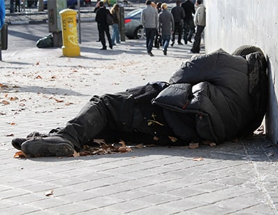 Housebuilder provides emergency accommodation for the homeless 